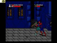 une photo d'Ã©cran de Spider-Man and Venom - Maximum Carnage sur Nintendo Super Nes